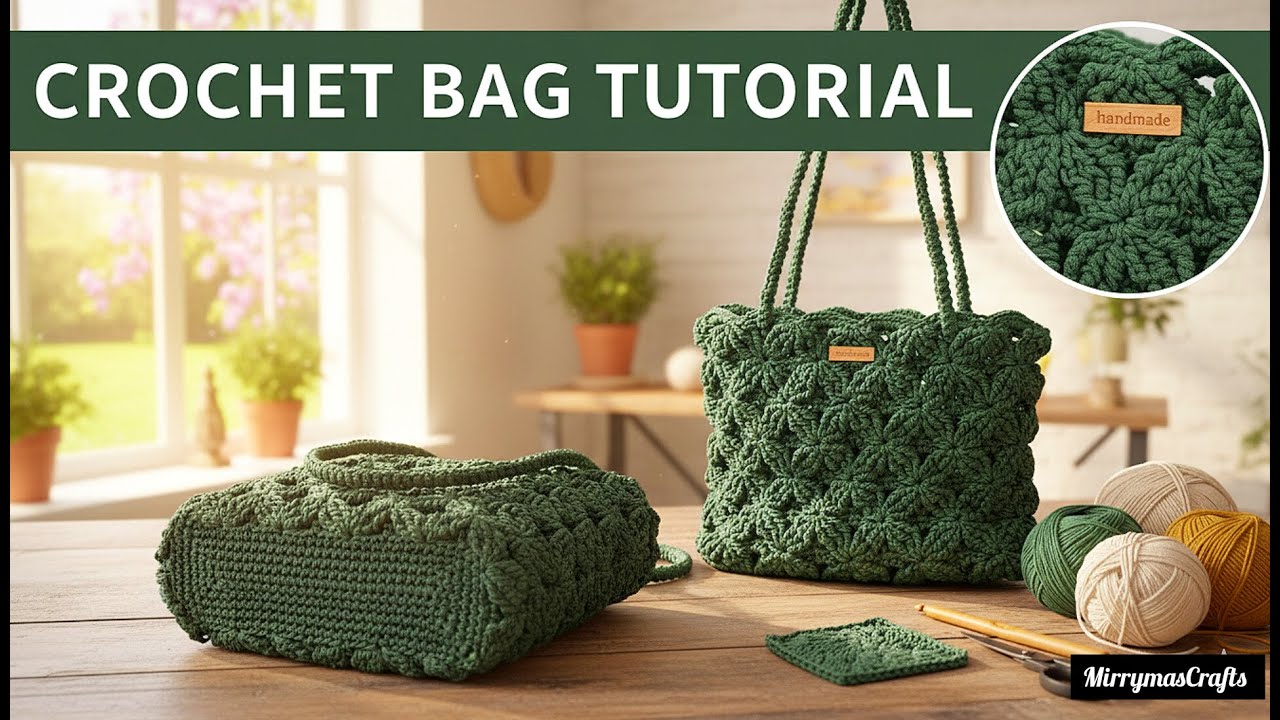 How to Crochet a Beautiful Tote Bag: A Beginner-Friendly Tutorial