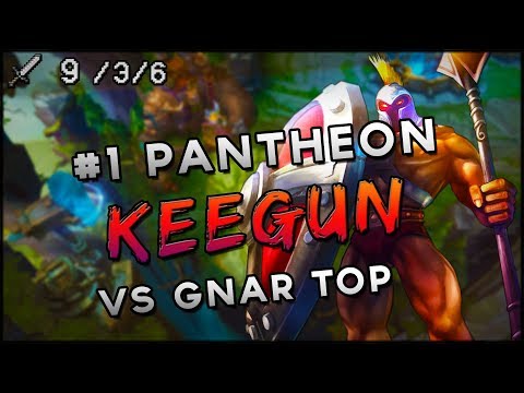 S7 | Keegun Pantheon vs Gnar TOP | Ranked League VOD