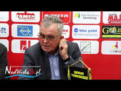 06.10.2018 KONFERENCJA: Siarka Tarnobrzeg - Błękitni Stargard 0:1 (0:0)