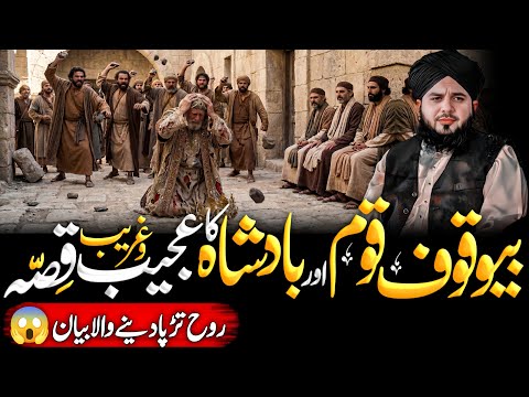 Bewaqoof Qoum Aur Badshah Ka Ajeeb😱 Qissa | Heartwarming Bayan | Ajmal Raza Qadri 