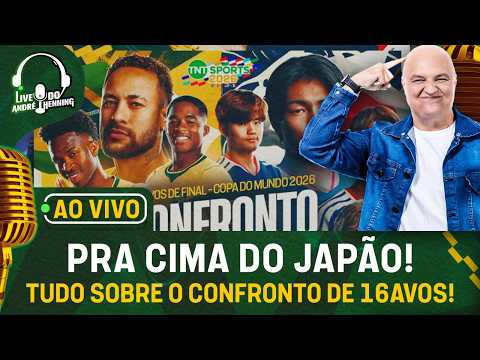 AO VIVO: BRASIL ENFRENTA O JAPÃO NO MATA-MATA; MBAPPÉ X HAALAND; TUDO DA COPA DO MUNDO!