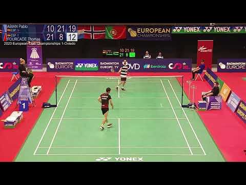 Match Point - Pablo Abian vs Thomas Fourcade - MS, SF - ECC 2023