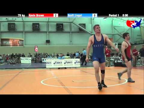 Kevin Brown vs. Scott Liegel at 2013 ASICS University Nationals - FS