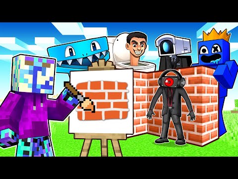 Dash - DRAW to SURVIVE With SPEAKER FAMILY in Minecraft!