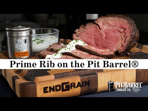 Delicious Prime Rib on the Pit Barrel Cooker