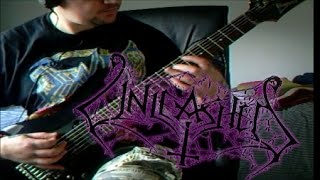 Unleashed - Dead Forever (guitar cover)