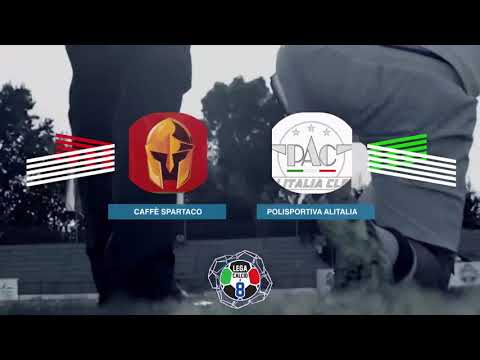 LEGACALCIO8 STAGIONE 21/22 SERIE A2: CAFFÈ SPARTACO - POLISPORTIVA ALITALIA
