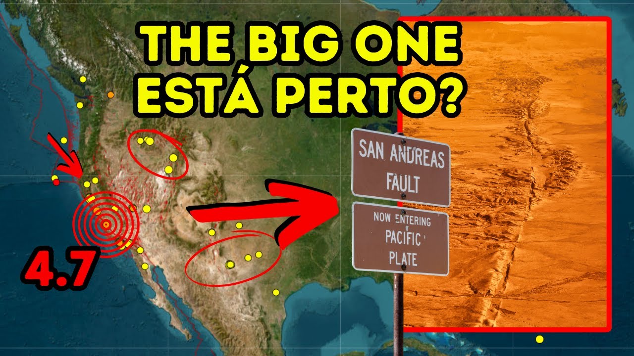 TERREMOTO atinge a CALIFÓRNIA nos EUA! Foi a FALHA DE SAN ANDREAS?
