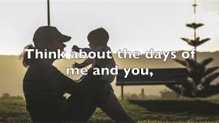 YOU AND ME AGAINST THE WORLD by Helen Reddy (with lyrics)