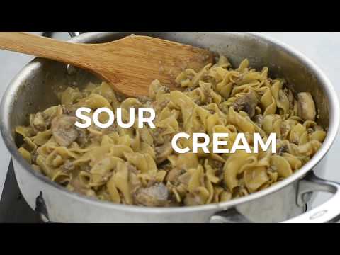 One Pot Beef & Mushroom Stroganoff