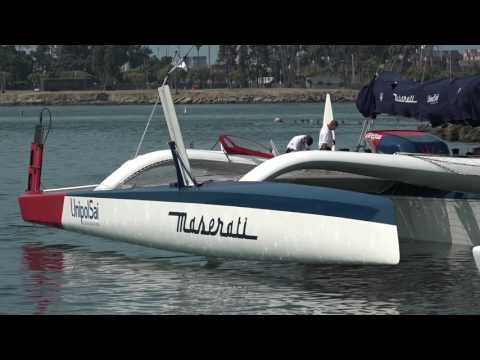 TRANSPAC / Maserati Multi70 pre start