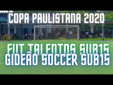 Copa Paulistana 2020 - Fut Talentos Sub15 x Gideão Soccer Sub15 - DM Filmagens!