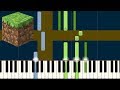 Minecraft - Sweden (Piano Tutorial) [Synthesia]
