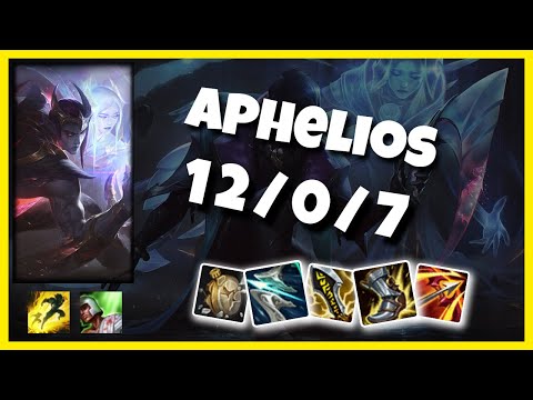 Aphelios vs Jhin EU Challenger BOT (12/0/7) - v11.1