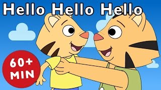 Hello Hello Hello and More | Nursery Rhymes from Mother Goose Club!