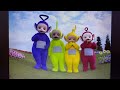 The Teletubbies Walk To The Magic Windmill With T U F F Puppy Title Card Music Busy Day Version 4