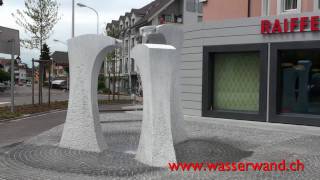 preview picture of video 'Dorfbrunnen Villmergen von Bildhauer Peter Winter, 8003 Zürich'