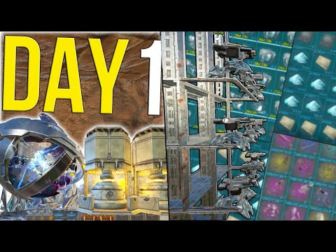 How A 30,000 HOUR TRIO Claims Salt CAVE On WIPE DAY! - ARK