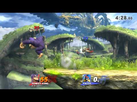Super Smash Bros Wii U - Kerp (Donkey Kong) vs For Glory Falco