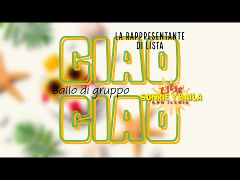 CIAO CIAO - La Rappresentante Di Lista II Ballo di gruppo Sanremo 2022 II Maestra Ilenia Di Adamo