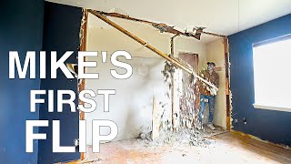 My First Income Property Renovation ep 2 Mike's First Flip