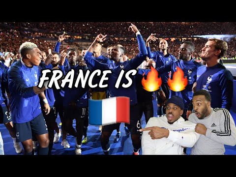 Americans bros react to France Celebrations at the FIFA World Cup 2018 (Célébration stade de France)