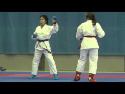 BUCS 2014 - Kumite - Women's Novice U57kg - Swie Joo Liem