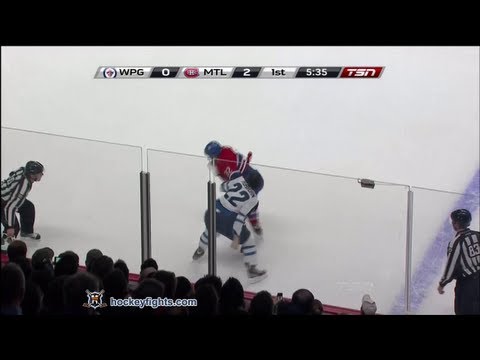 Chris Thorburn vs Travis Moen