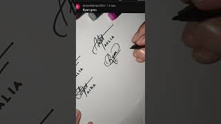 Download lagu RYAN Signature #shorts #signature #tandatangankeren mp3