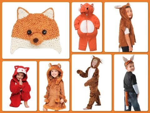 Disfraz de zorro para niños