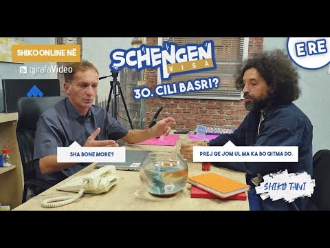 Sadiki po pin😂 (Pjesë Qesharake) Schengen Visa - 30. Cili Basri | Seriale Vendore