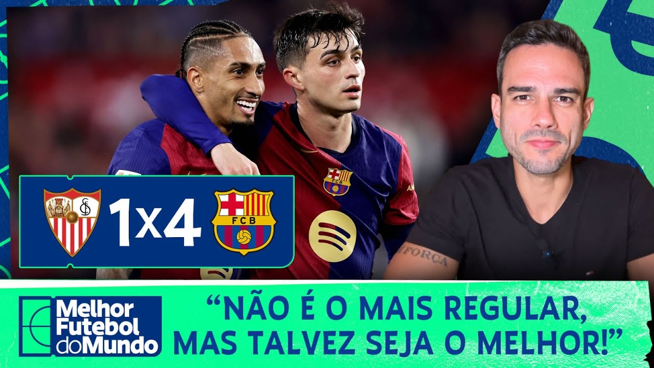 BARÇA DE VOLTA A BRIGA PELO TÍTULO DE LALIGA COM GOLEADA - MARCELO BECHLER ANALISA