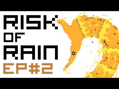 Risk of Rain: Level 2 Sky Meadow on Monsoon Mode (Mercenary & Commando Duo)