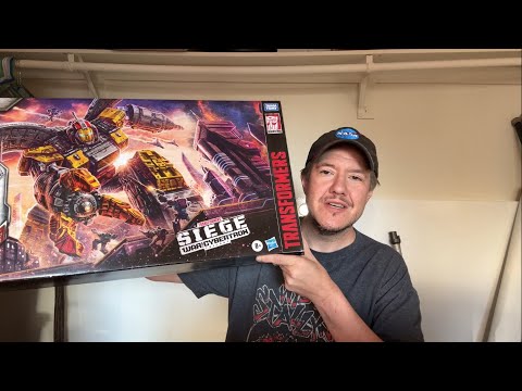 Unboxing of the BBTS EXCLUSIVE Reissue Transformers: Siege Titan Class OMEGA SUPREME