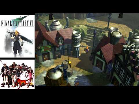 Final Fantasy VII Gameplay Walkthrough Part 39 - Mystery in Nibelheim - Cloud and Tifa's Hometown