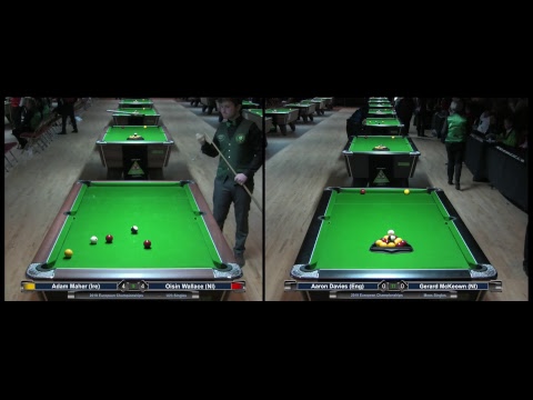 2019 U23s  European Championships - Joe Nulty (Eng) v Ryan Pisani (Mal)