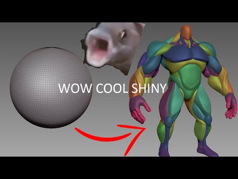 Kamikaze Knight - Artstation Challenge - Anatomy Blockout Timelapse