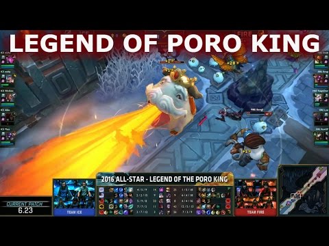 Team Ice vs Team Fire- Legend of Poro King | LoL All-Star Event 2016 Day 2 | ICE vs FIRE
