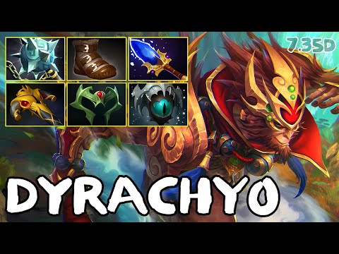 Pos 1 Monkey King - DyrachYO - 7.35d - Immortal Dota 2 Pro Plays