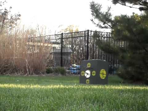 Shattering a CD with my Bow