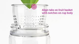 How to Use the Munchkin Miracle Fruit Infuser Cup