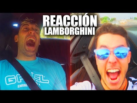 YOUTUBERS REACCIONAN al NUEVO LAMBORGHINI (+610CV) - AlphaSniper97