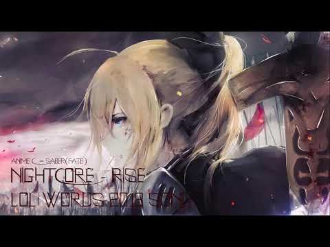 ★Nightcore - Rise (Lol Worlds 2018 OFFICIAL SONG)