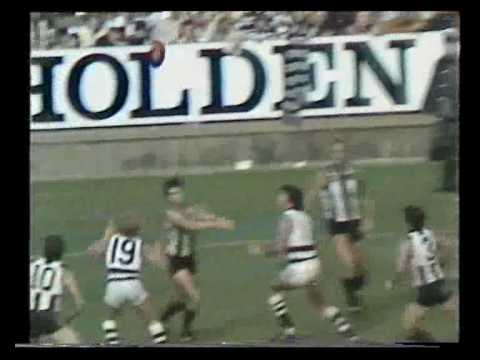 Collingwood V Geelong, Round 1 1982