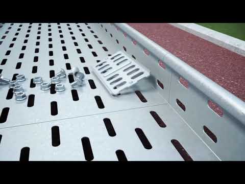 OBO Magic Kabelrinnen   echte Sprinter!   Genuine sprinters    OBO Magic cable trays