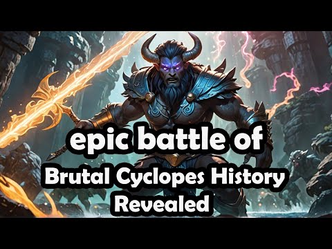 Brutal Cyclopes History Revealed | Brutal War Machine | Greek Mythology Explained