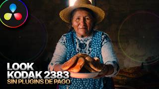 Crea este LOOK KODAK2383 SIN PLUGINS de pago | Davinci Resolve