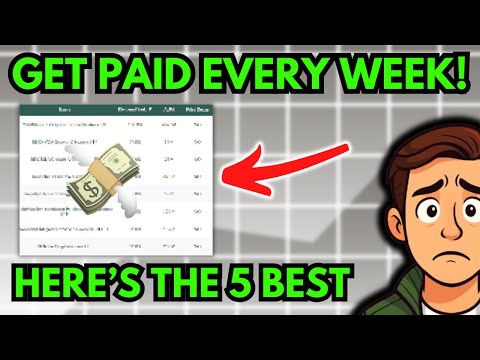 5 Weekly Dividend ETFs That AREN'T Trash! (My Top 5 List!)