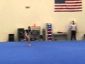Tori Beisheim 2010 Level 8 NY State FX Champion