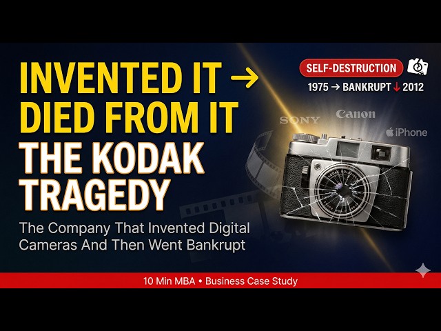 Kodak Invented the Digital Camera. Then It Went Bankrupt.